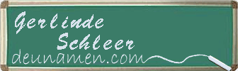 Gerlinde Schleer Visitenkarte